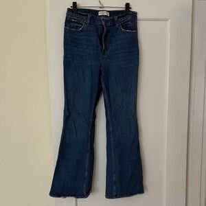 Abercrombie Vintag e Flare Blue Women's Jeans
